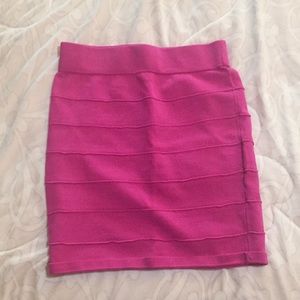 Tight knit skirt